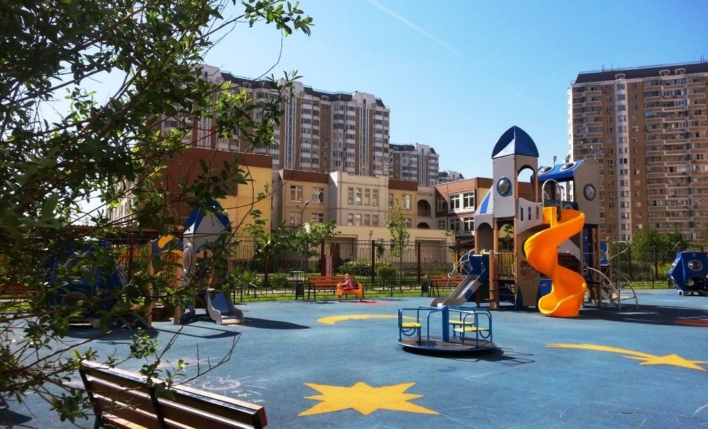 Фото детских площадок в Новой Москве град Московский
